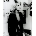Joanna Lumley signed 10x8 inch black and white photo. Good Condition. All autographs come with a