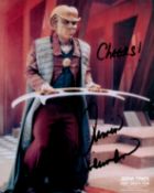 Armin Shimerman signed 10x8 inch Star Trek Deep Space Nine colour photo. Good Condition. All