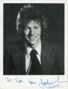 Jim Davidson signed 12x8 inch black and white photo dedicated. Good Condition. All autographs come