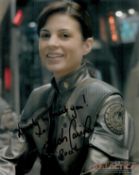 Leah Cairns signed 12x8 inch colour photo. Good Condition. All autographs come with a Certificate of