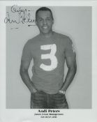 Andi Peters signed 10x8inch black and white photo. Good condition. All autographs come with a