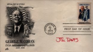 Jill Davis signed George M Cohan 100th Anniversary of his birth 1878-1978. Providence stamp July