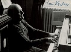 Louis Kentner Hungarian, Later British, Pianist Signed 6x8 Black And White Photo. Good condition.