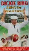 Dickie Bird A Bird's eye view of cricket VHS. Good condition. All autographs come with a Certificate