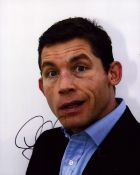 Lee Evans signed 10x8 inch colour photo. Good condition. All autographs come with a Certificate of