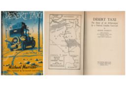 Desert Taxi by Michael Marriott hardback book. Good condition. All autographs come with a