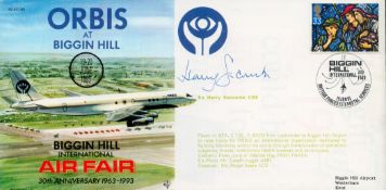 Sir Harry Secombe signed Orbis at Biggin Hill International Air Fair 30th Anniversary 1963-1993