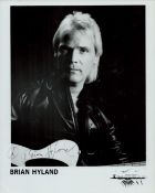 Brian Hyland signed 10x8inch black and white photo. Good condition. All autographs come with a