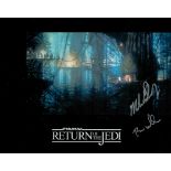 Michael Henbury signed 10x8 inch Ewok Return of the Jedi colour photo. Good condition. All