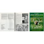 Ken Kelly Cricket Reflections five decades of cricket photographs hardback book. Good condition. All