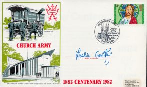 Leslie Crowther signed 1882 Centenary 1982 Church Army FDC PM Westminster Abbey Church Army