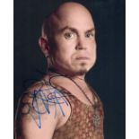 Martin Klebba signed 10x8 inch colour photo. Good condition. All autographs come with a