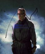 Jeremy Irons signed Batman Vs Superman colour photo 8x9.5 inch approx. Good condition. All
