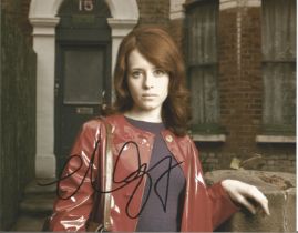 Claire Foy signed 10x8inch colour photo. Good condition. All autographs come with a Certificate of