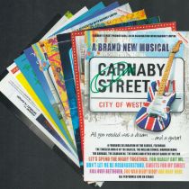 Theatre Musical Flyer variety of 10 x Collection. Signed flyer signatures such as Hannah Cauchi '