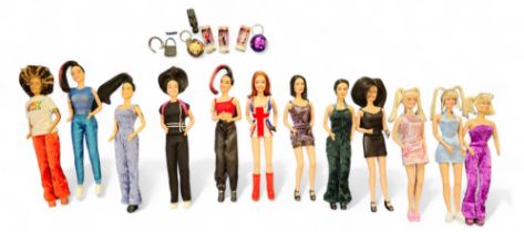 Spice Girls Unboxed 12 Doll Collection. 3 Posh Spice Dolls, 3 Baby Spice Dolls, 1 Ginger Spice Doll,