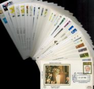 Benham FDC collection of approx 40 various FDCs from 1980-1990s with stamps and postmarks. Good