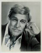 Howard Keel signed 10x8inch black and white photo. Good condition. All autographs come with a
