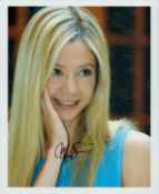Mira Sorvino signed 10x8inch colour photo. Good condition. All autographs come with a Certificate of