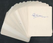 Horse Racing - Trainers - Nineteen vintage signed cards, 4.5x3.5 inches, some dedicated. They are