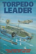 Patrick Gibbs singed hardback book titled Torpedo Leader Wing Commander Patrick Gibbs, DSO, DFX