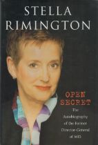 Stella Rimington signed hardback book titled Open Secret The Autobiography of the Former Director-