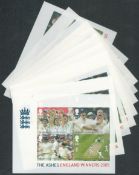 GB 2005 Ashes Victory Minisheet U/M mint stamps. Good condition. All autographs come with a