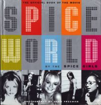 Hardback Book Spice Gilrs, Spice World the official book of the movie. 95 pages. Good condition. All