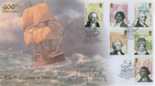 Sailing Chay Blyth signed 40th Anniversary The First Colony in America The Settlement of Jamestown