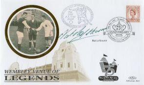 Football Nat Lofthouse signed Wembley Venue of Legends Benham FDC PM 16th May 1998 Wembley Middlesex