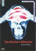 The Doctors Dilemma signed theatre programme. Signed inside by Tony Britton, David Cavendish, Martin