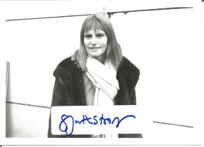 Gwyneth Strong signed 7x5inch black and white photo. Good condition. All autographs come with a