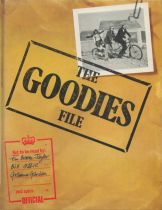 Bill Oddie and Graeme Garden signed hardback book tiled The Goodies File, Signatures on the first