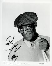 Bill Cosby signed 10x8 inch black and white promo photo. Good condition. All autographs come with