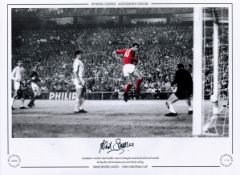 David Sadler Manchester United 12x16 signed Colourised Autographed Editions, Limited Edition