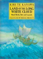 Kiri Te Kanawa signed hardback book titled Land of the Long White Cloud Maori Myths, Tales and