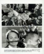 Robin Williams signed 10x8inch black and white movie still montage. Good condition. All autographs
