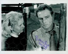 Eva Marie Saint signed 10x8inch black and white photo. Good condition. All autographs come with a