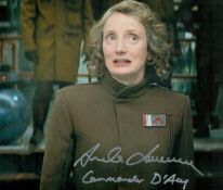 Amanda Lawrence signed 10x8inch colour Star Wars photo. Good condition. All autographs come with a