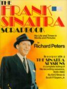 Frank Sinatra signed The Frank Sinatra scrapbook. Signed on inside page. Dedicated. Good