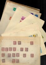 Worldwide used Stamps on various Album pages and stockcards includes Stamps from Canada, Helvetia (