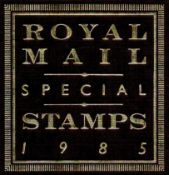 1985 Royal Mail Special Stamps / Yearbook - Housed in a Hardback Book with Slipcase containing all