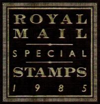 1985 Royal Mail Special Stamps / Yearbook - Housed in a Hardback Book with Slipcase containing all