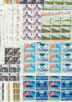 Great Britain Mint Stamps Collection which includes Parts of Stamp Sheets, Miniature Sheets, Stamp