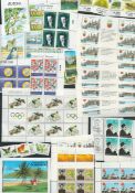Swaziland, Cayman Islands, Ireland & Dominica Mint Stamps Worldwide Assorted Collection which