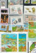 Mint Stamp Sheets Dominica Collection Includes A Dominican Reef by Day 2 x 15 at 65c, 2 x