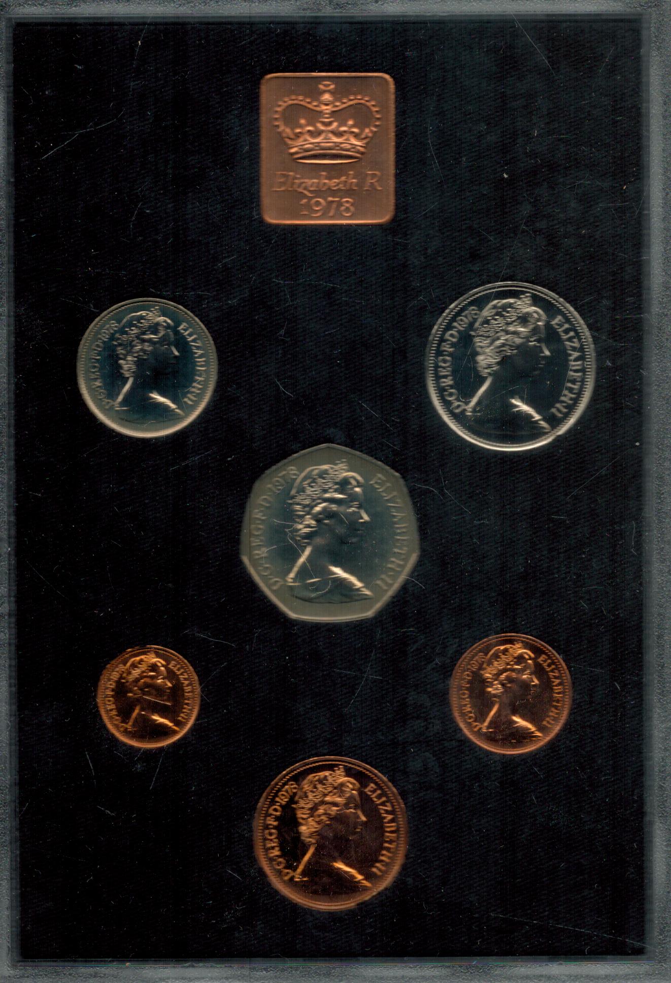 Coinage of Great Britain and Northern Ireland 1978 Proof Set in Display Case and Wallet from The - Image 3 of 3