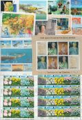 Jersey, Fiji, Dominica & Swaziland Mint Stamps Worldwide Assorted Collection which includes Mint