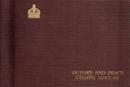 Victory and Peace Stamp Album issued to commemorate the Victory and Peace after World War II,