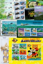 Dominica, Fiji, Alderney & Jersey Mint Stamps Worldwide Assorted Collection which includes Parts